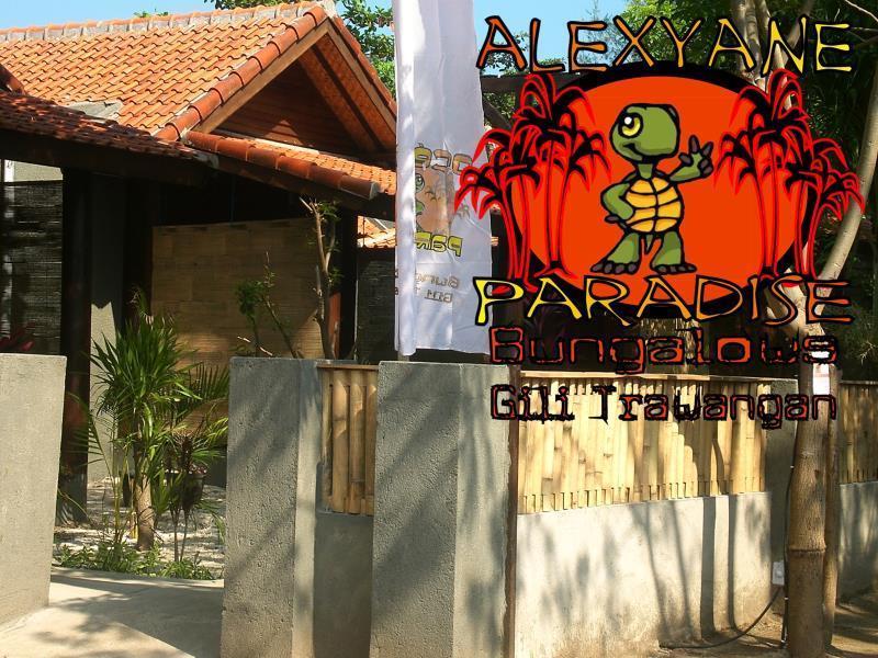 Alexyane Paradise Bungalow Gili Trawangan Buitenkant foto