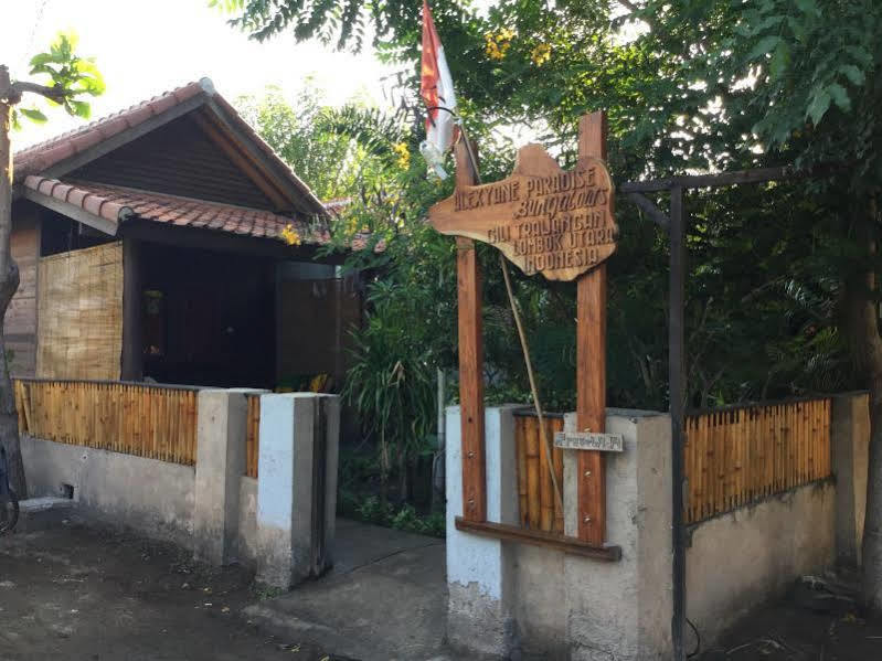 Alexyane Paradise Bungalow Gili Trawangan Buitenkant foto